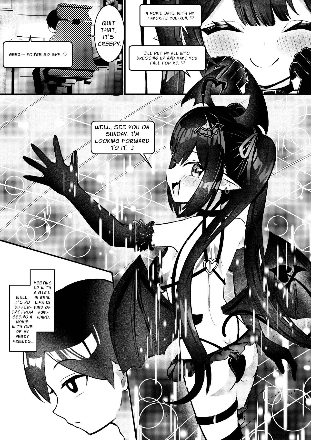 Hentai Manga Comic-The Story Of A Corrupted Virgin Who Went To A Succubus's Offline Meeting And Ended Up Proposing With His Penis-Read-7
